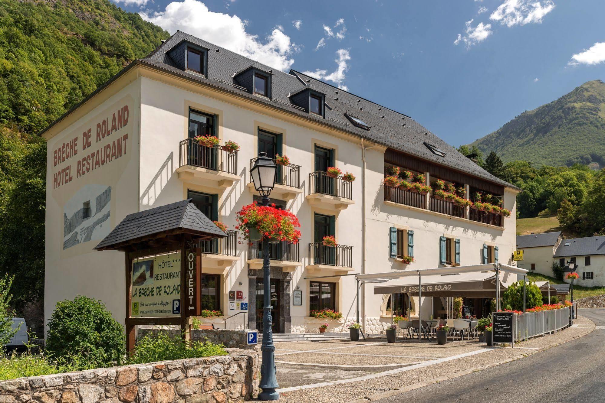 Logis Hôtel La Brèche de Roland Gèdre Exterior foto
